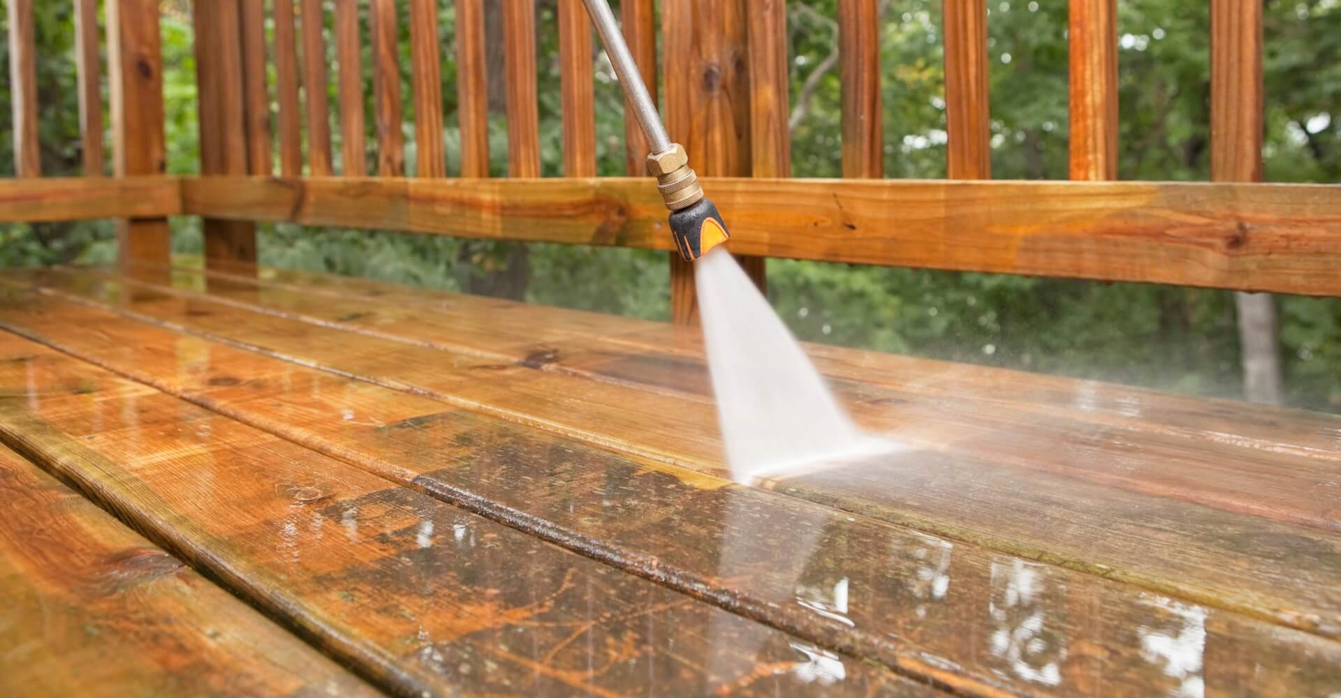power-washing
